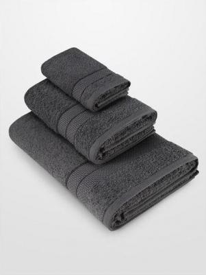 Полотенца Аликанте махровые графит 3 шт – фото 1