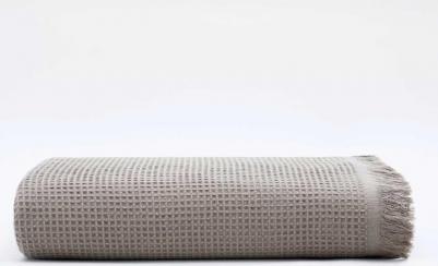 Полотенце Вафельное полотно Валласон Латте 90х150 см – фото 4