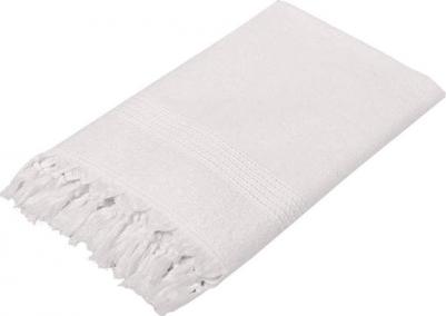 Полотенце 100x150см Meyzer Tassels, цвет белый