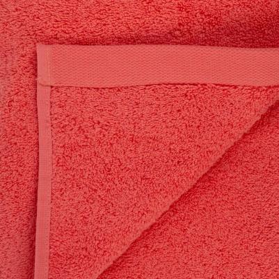 Полотенце махровое Aqua 70x140см, цвет коралловый – фото 9