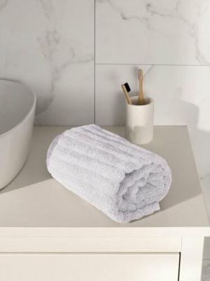 Полотенце махровое 50x90см, 100% хлопок, цвет белый D100146