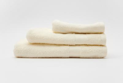 Комплект полотенец махровых Sevil Молочный 03-009 30х60;50х90;70х140 – фото 6