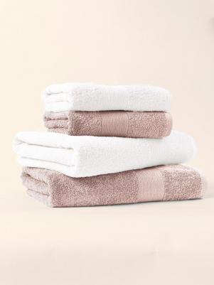 Набор полотенец махровых Striped Бежевый молочный – фото 3
