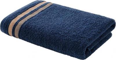 Полотенце махровое Исландия 50x90 см 400 г/кв.м синее