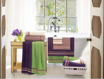 Полотенце махровое Исландия 50x90 см 400 г/кв.м синее – фото 3