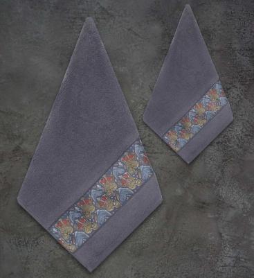 Полотенце Hamlet синее 70х140 см – фото 10