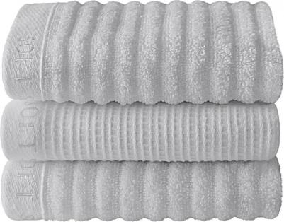 Набор полотенец Doub Touch Благородное серебро 30х30 см 3 шт – фото 2