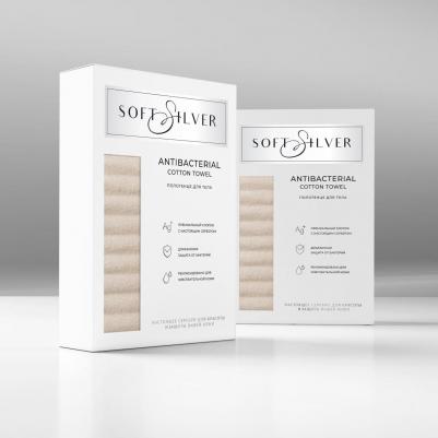 Полотенце 70х140 см Wave Tactile Экрю – фото 1