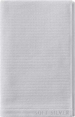 Полотенце Double touch Благородное серебро 65х140 см – фото 8