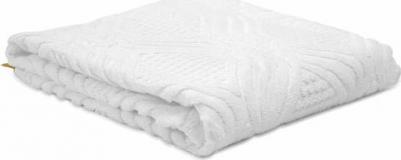 Полотенце банное для ванной 70х140 см из коллекции Essential для тела хлопковое белое с кисточками цвета карри TK23-BT0005 – фото 3