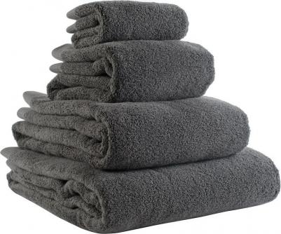Полотенце банное темно-серого цвета из коллекции essential, 90х150 см – фото 1