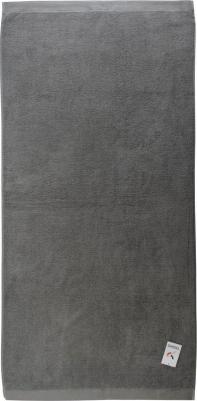 Полотенце банное темно-серого цвета из коллекции essential, 90х150 см – фото 3
