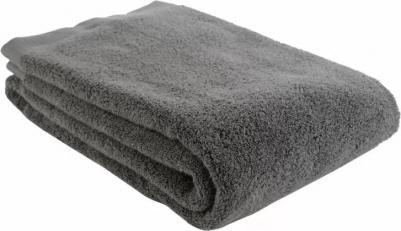 Полотенце банное темно-серого цвета из коллекции essential, 90х150 см – фото 4