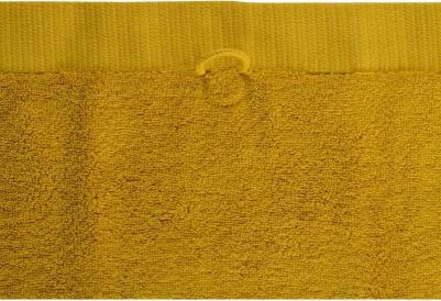 Полотенце для рук горчичного цвета из коллекции Essential, 50х90 см – фото 2