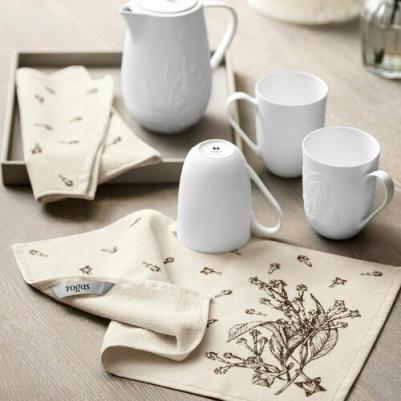 Альмус экрю-кор Полотенце кухонное 30х50, 100% хлопок, 1пр – фото 2