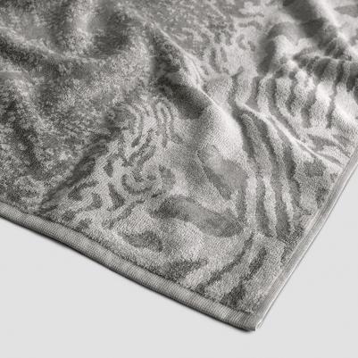 Эймон серый Полотенце 50х100, 60% хлопок/40% sensotex эвк волок, 600 г/м2 – фото 4