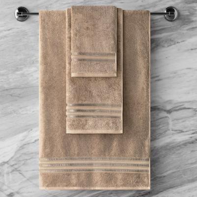 Полотенце Аркадия 40 x 60 см махровое бежевое – фото 1