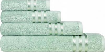Полотенце Аркадия 70x140 см, бледная мята, 1021.00063