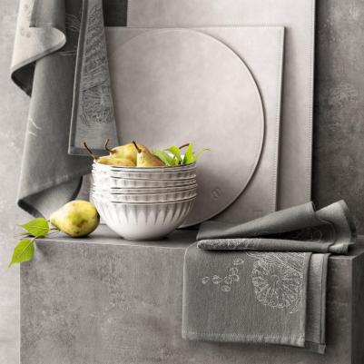 Полотенце кухонное Кроссли темно-серое 40х60 см – фото 4