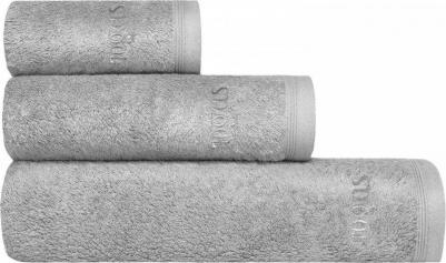 Полотенце Пуатье 70 х 140 см махровое светло-серое – фото 5