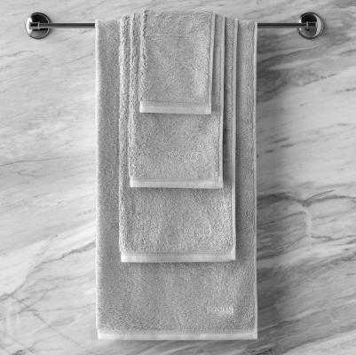 Полотенце Пуатье 70 х 140 см махровое светло-серое – фото 8