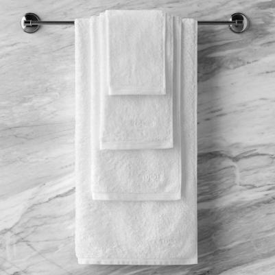 Полотенце Пуатье 70 x 140 см махровое белое – фото 6