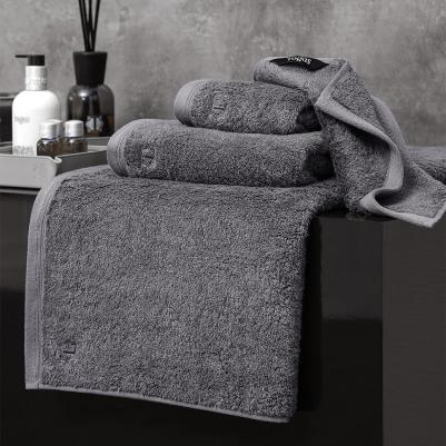 Полотенце Пуатье графит-фиолетовый 50х100 см – фото 1