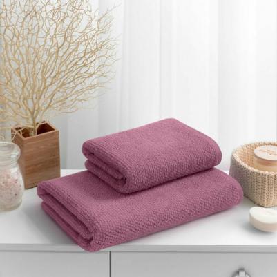 Полотенце махровое Unico 50x90 см 450 г/кв.м темно-розовое – фото 2