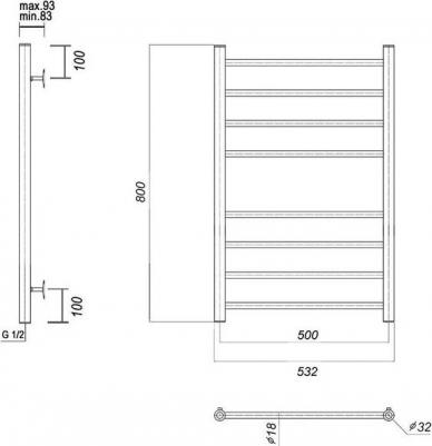 Медея П8 водяной 80x50 – фото 6