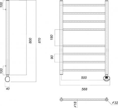 Медея П8 водяной 80x50 – фото 8