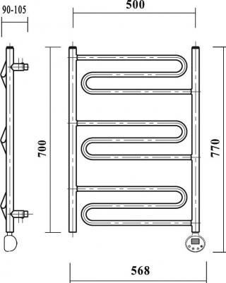 Офелия П9 электрический 70x50 – фото 10