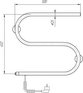 S-образный DMT 112 П3 электрический 50x42 – фото 2