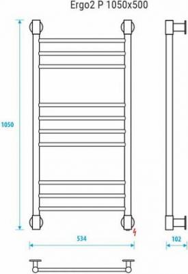 Ergo электрический 105x20 – фото 7