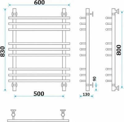 Ideal водяной 80x50 – фото 6