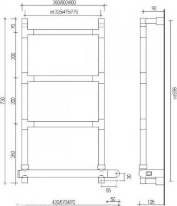 Sereno электрический 72.6x42 – фото 19
