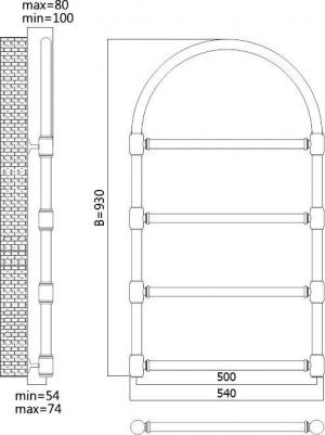 Версаль водяной 93x50 – фото 9