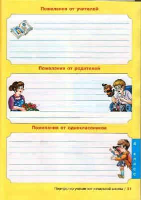 Портфолио учащегося начальной школы + 4 конверта. ФГОС – фото 7