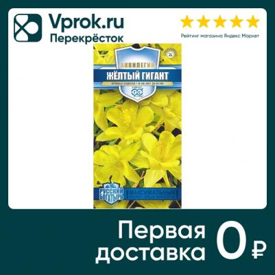 Аквилегия Желтый гигант – фото 4