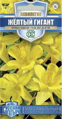 Аквилегия Желтый гигант – фото 14