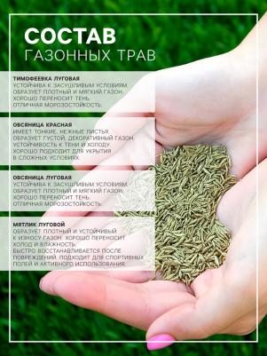 Газон Настоящий низкорастущий – фото 10