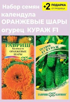 Календула Оранжевый шар – фото 6