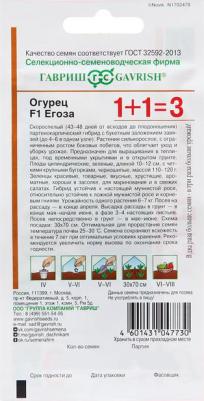 Огурец Егоза – фото 17