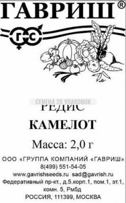 Редис Камелот – фото 2