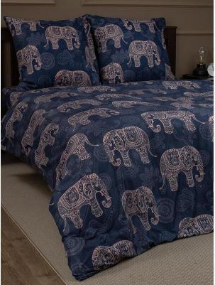 Комплект постельного белья Мако-сатин 1,5-спальный Микрофибра 2 наволочки 70х70