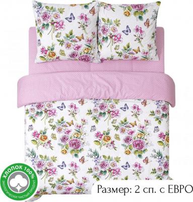 Постельное белье 2-спальное с европростыней Поплин "Мгновение арт. 909" – фото 1