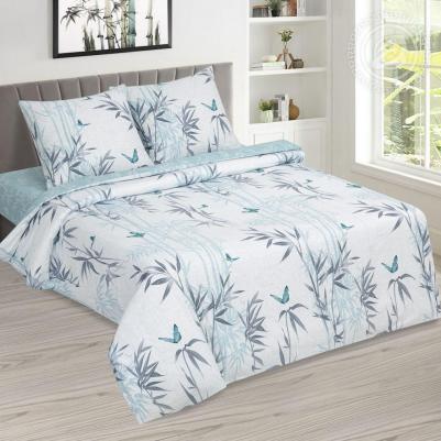 Постельное Белье "Бамбуковая роща арт. 920" семейное Поплин