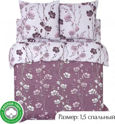 Постельное белье 1,5-спальное из поплина Ночка арт. 900 – фото 2