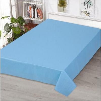 Простыня обычная из поплина "Арт Дизайн"; Голубой; Размер: 1.5 – фото 1