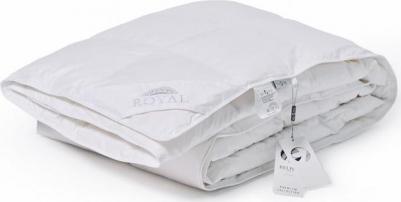 Одеяло кассетное из белого арктического пуха ROYAL 200х220 всеcезонное – фото 3