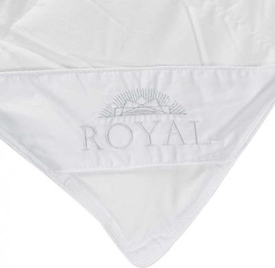 Одеяло кассетное из белого арктического пуха ROYAL 200х220 всеcезонное – фото 8